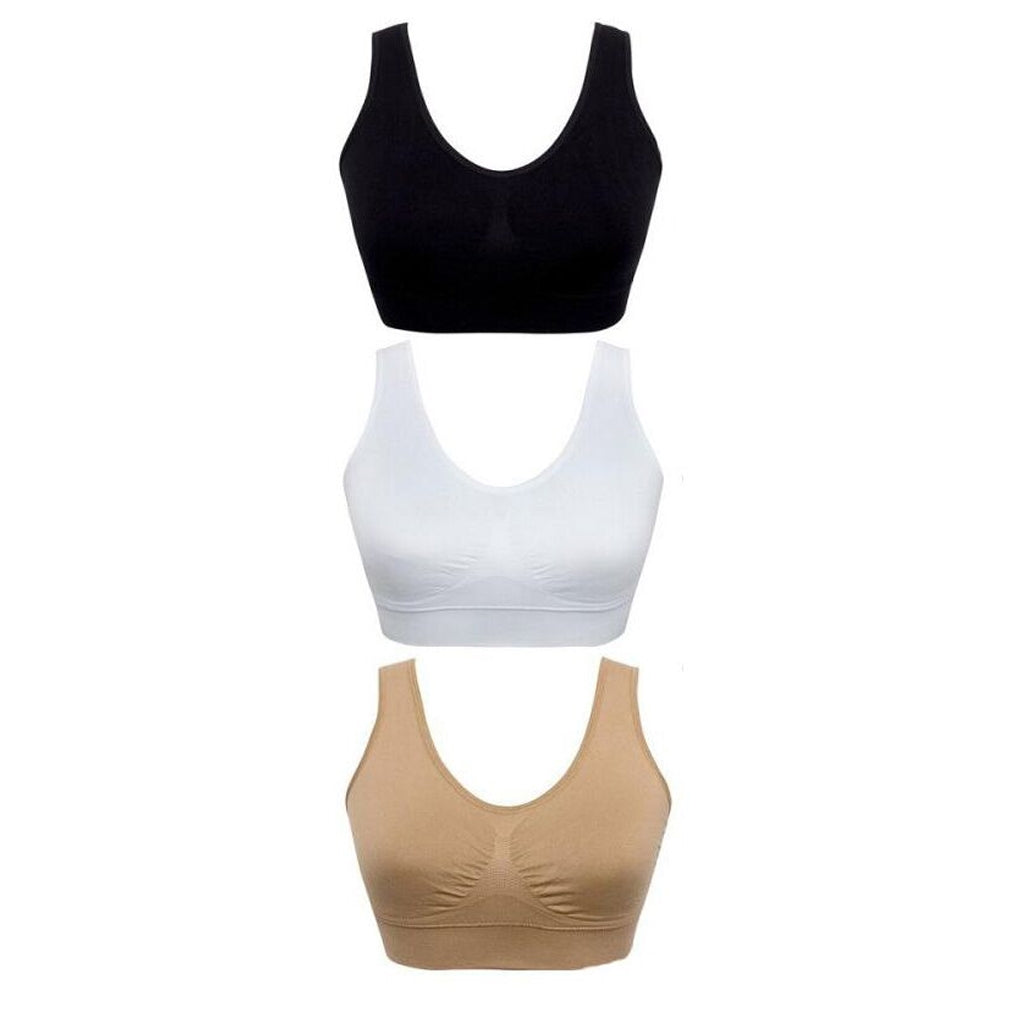 3-Pack : Total Comfort Ahh Bras - DailySale, Inc