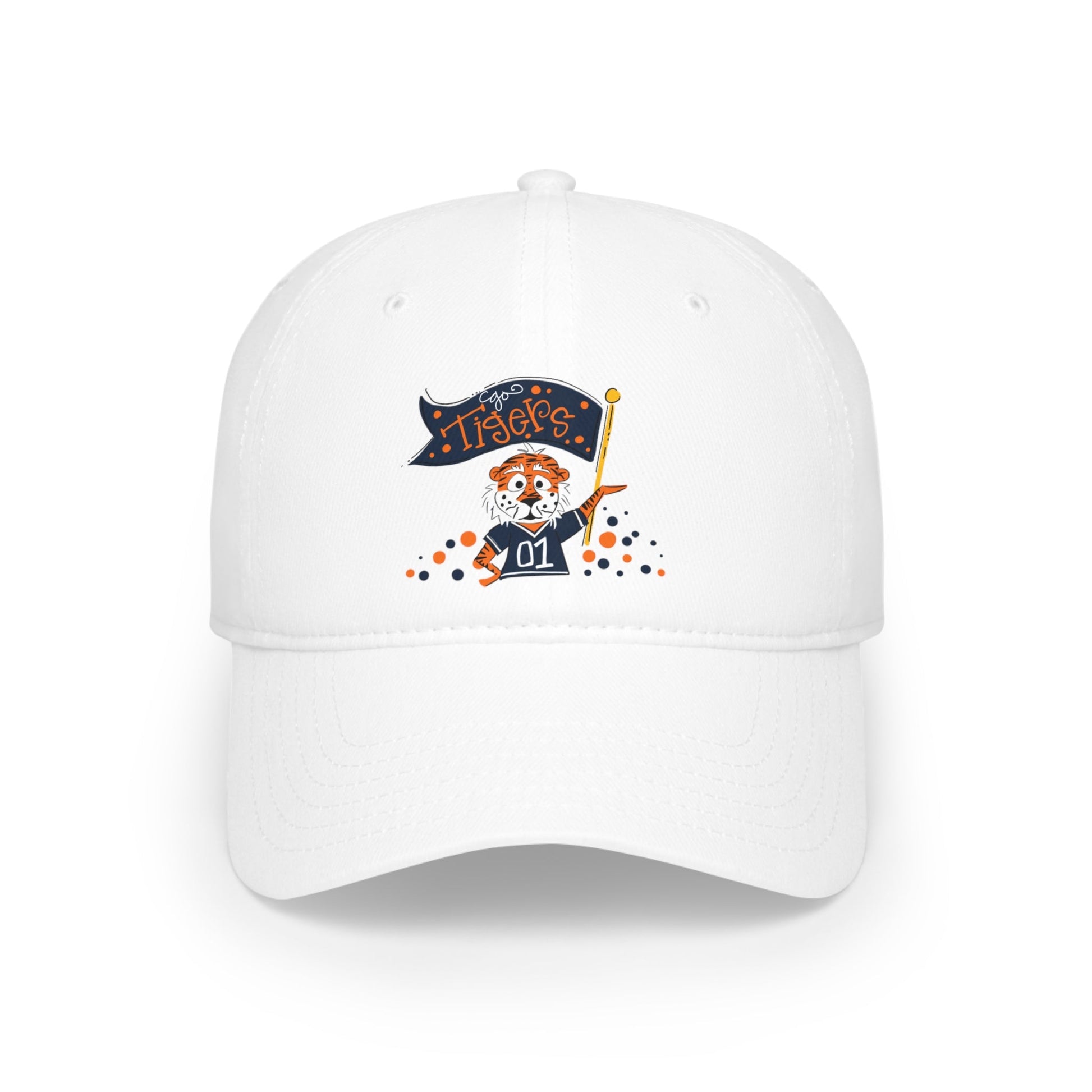 "Go Tigers" Blue and Orange Hat