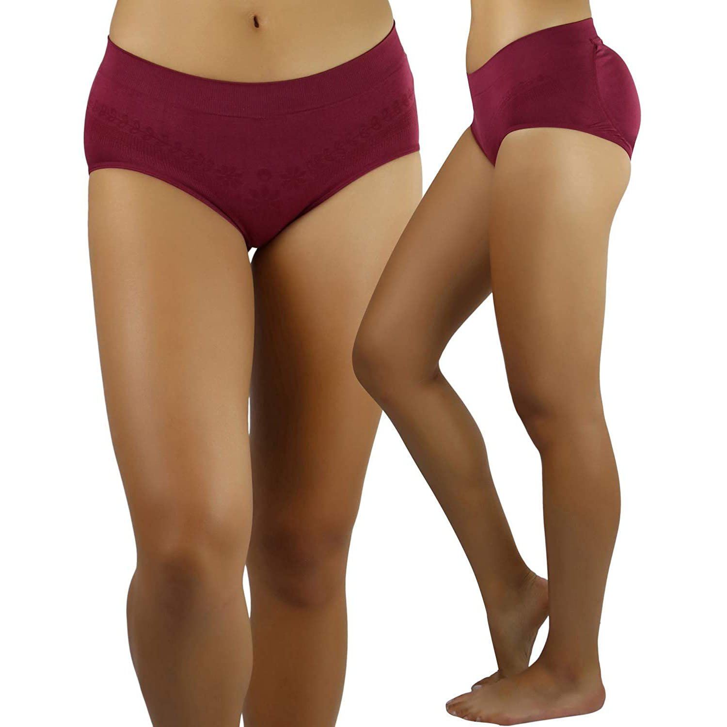 6-Pack: Enhancing Butt Boosting Padded Panty Briefs