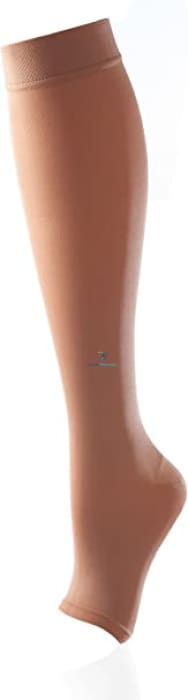 Activa Class 2 Knee Length Open Toe Compression Socks  - 1 Pair