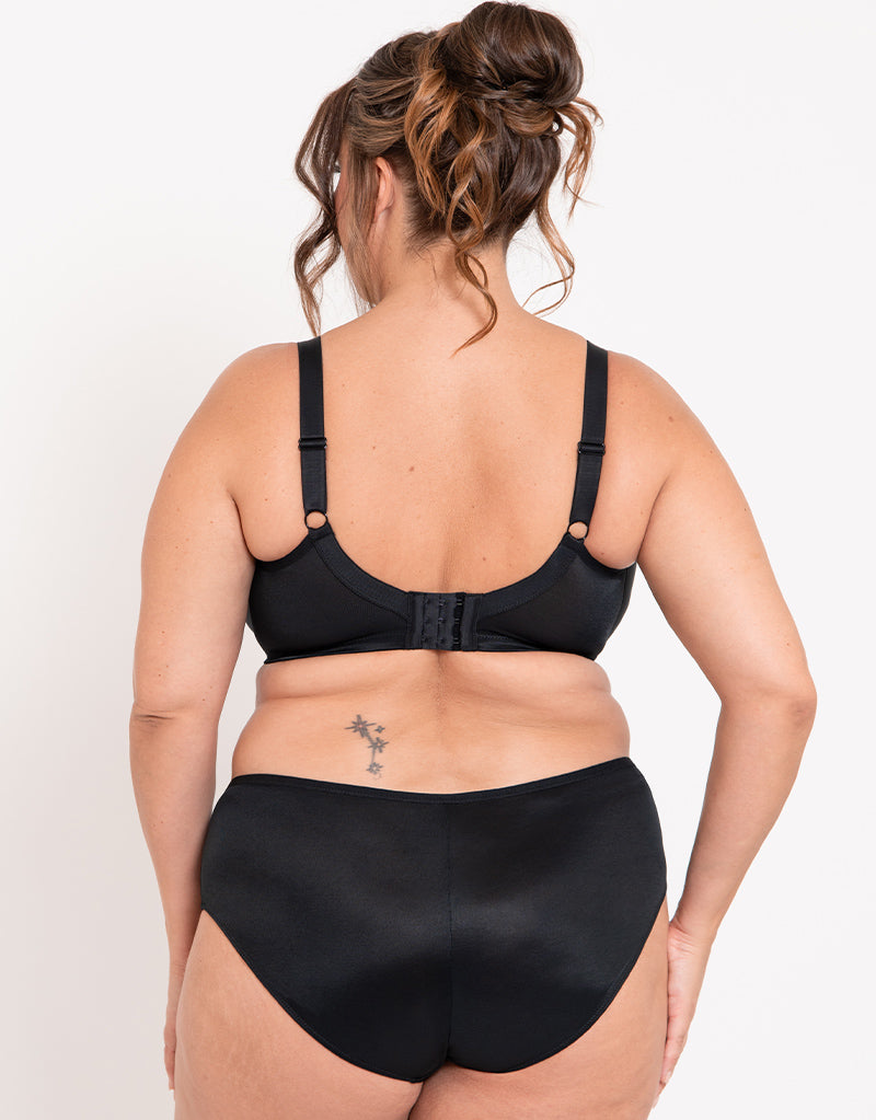 Adella Athena Full Cup Side Support Bra Black