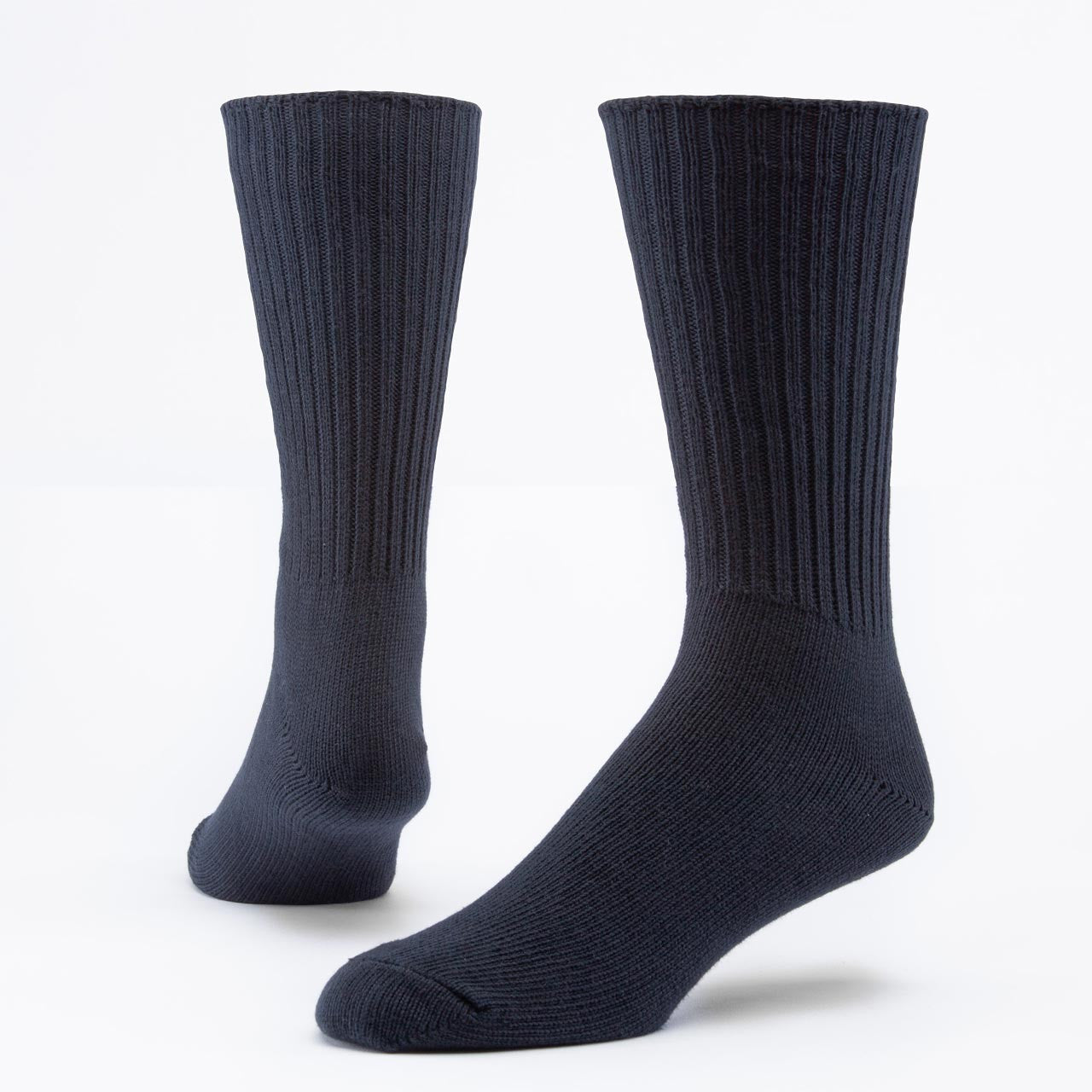 Allergy Unisex Crew Socks - 6 Pack Socks Maggie's Organics XL Black