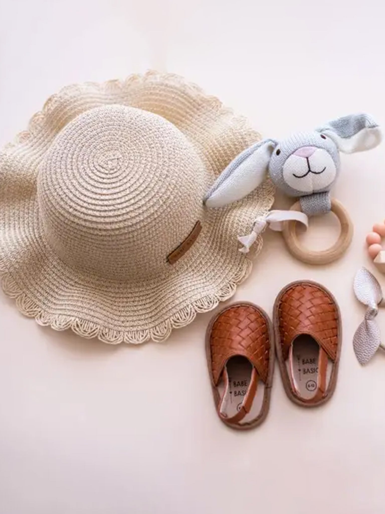 Baby Straw Sun Hat