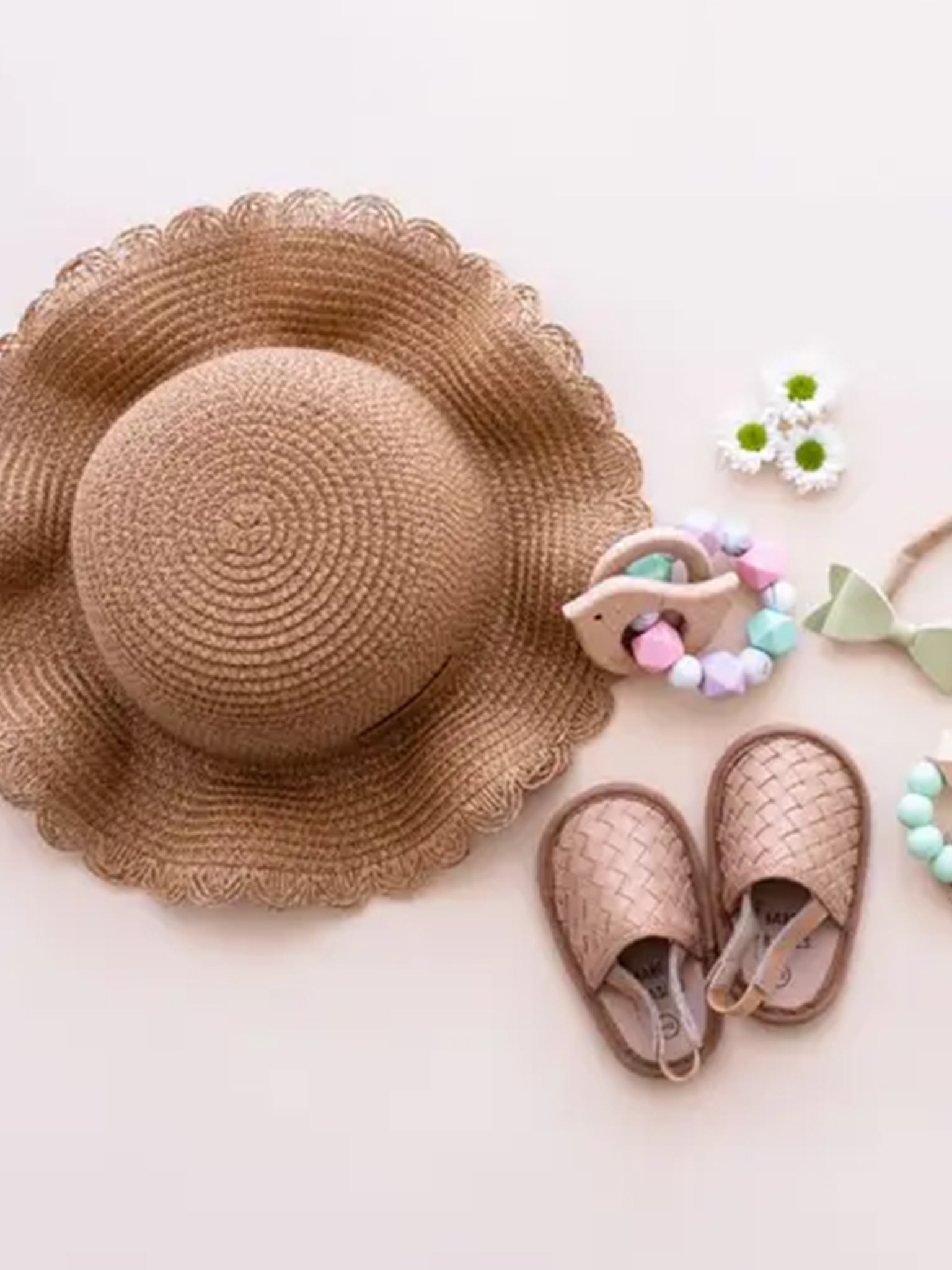 Baby Straw Sun Hat